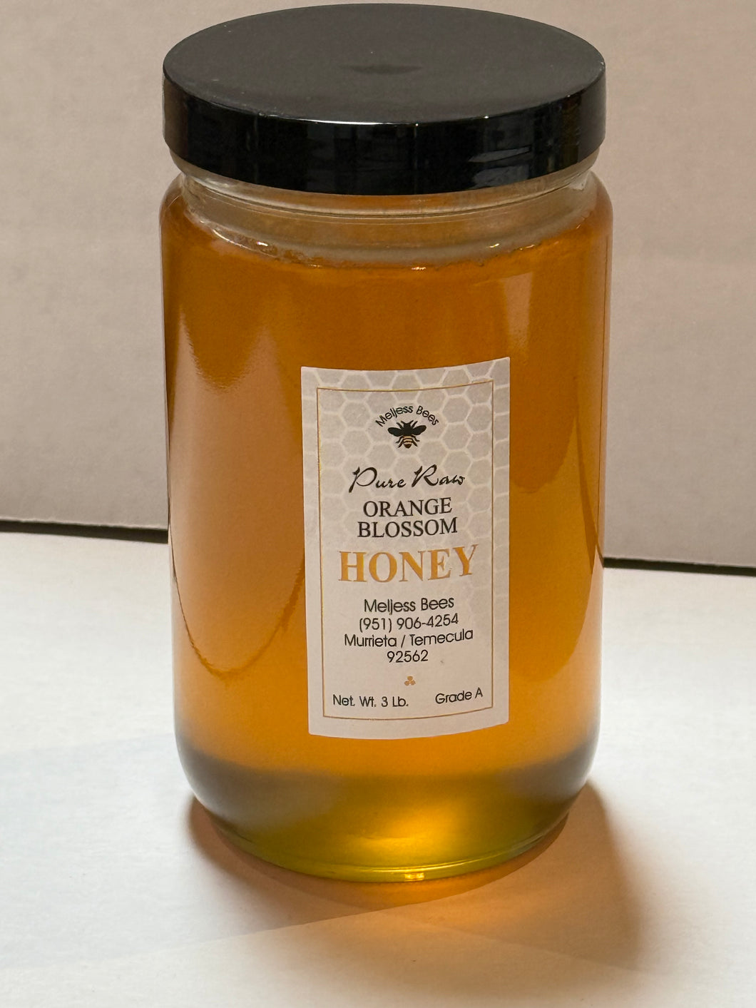 3 lbs Orange Blossom Honey